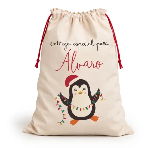 Saco de Navidad personalizado
