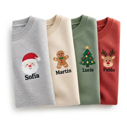 Sudadera o camiseta navideña, foto 2