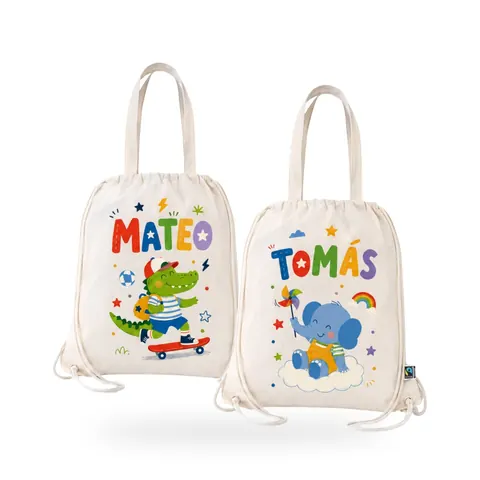 Mochila de cuerdas con asas, foto 2