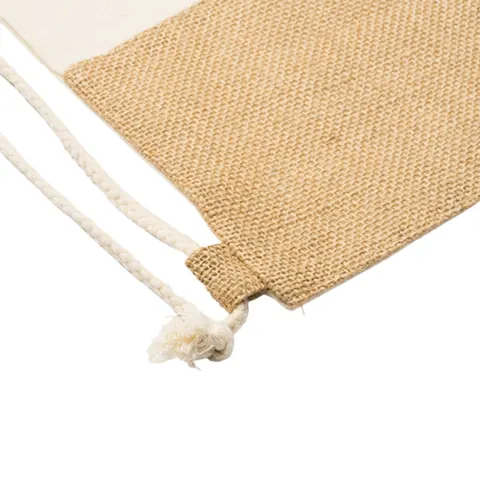 Mochila de cuerdas de algodón y yute, foto 4
