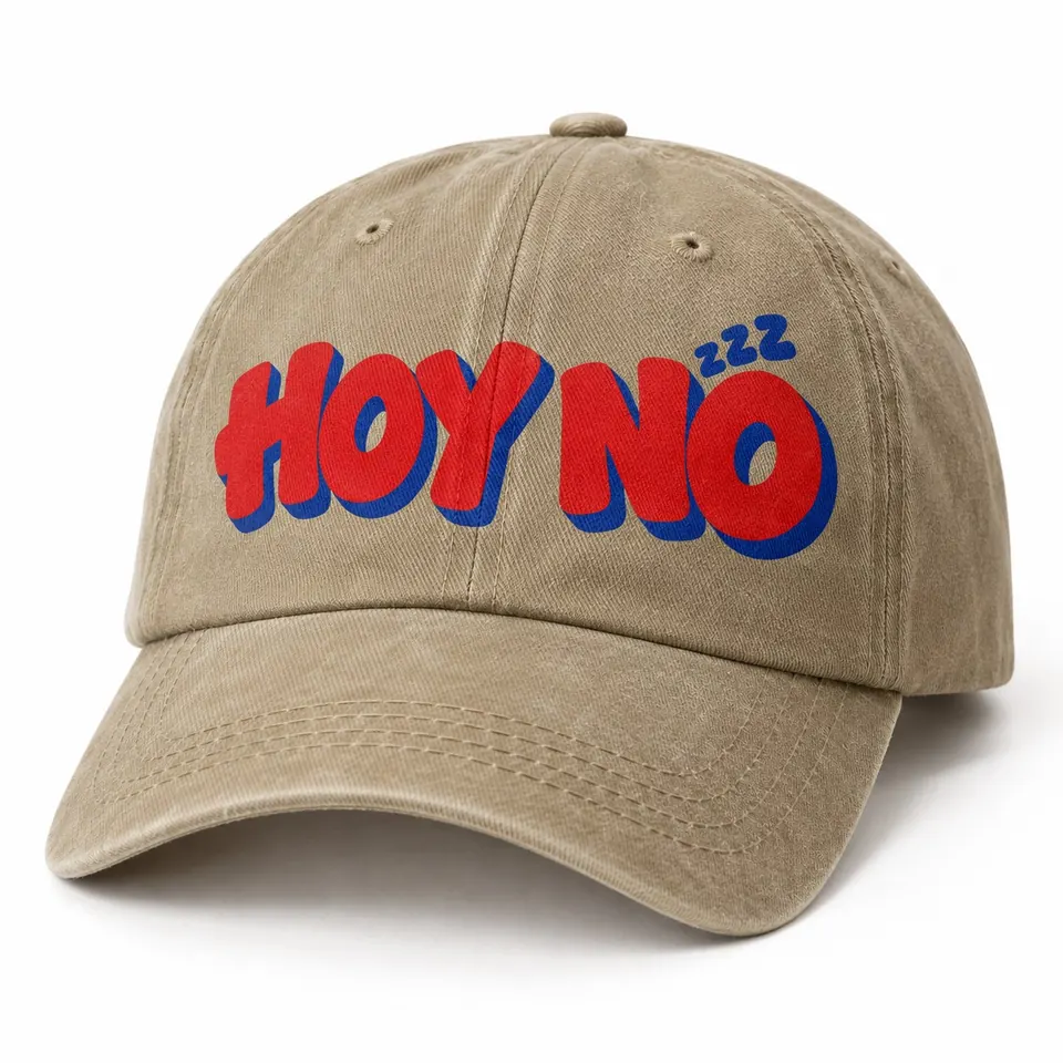 Gorra «Hoy no»