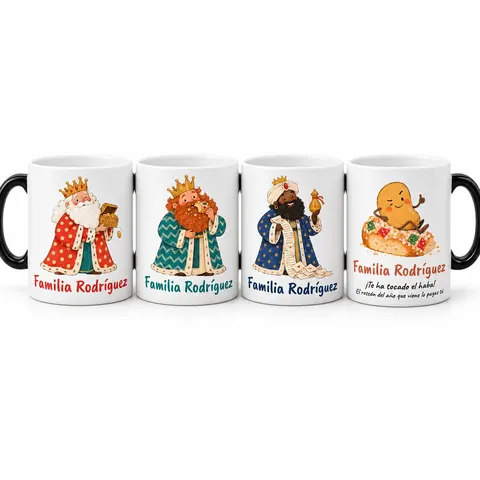 Roscón Mágico · Set de tazas mágicas de Reyes, foto 4