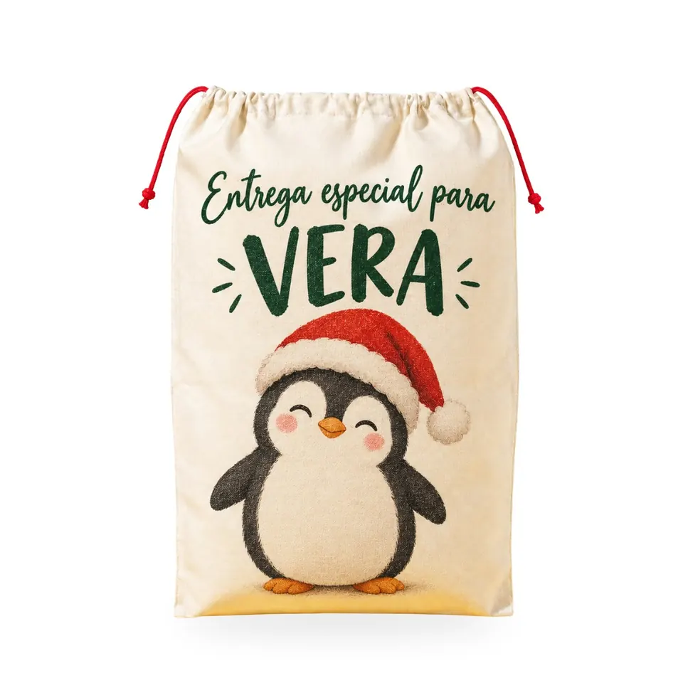 Saco de Navidad personalizado