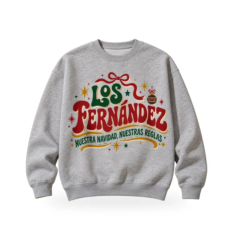 Sudadera o camiseta navideña