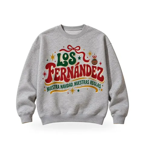 Sudadera o camiseta navideña