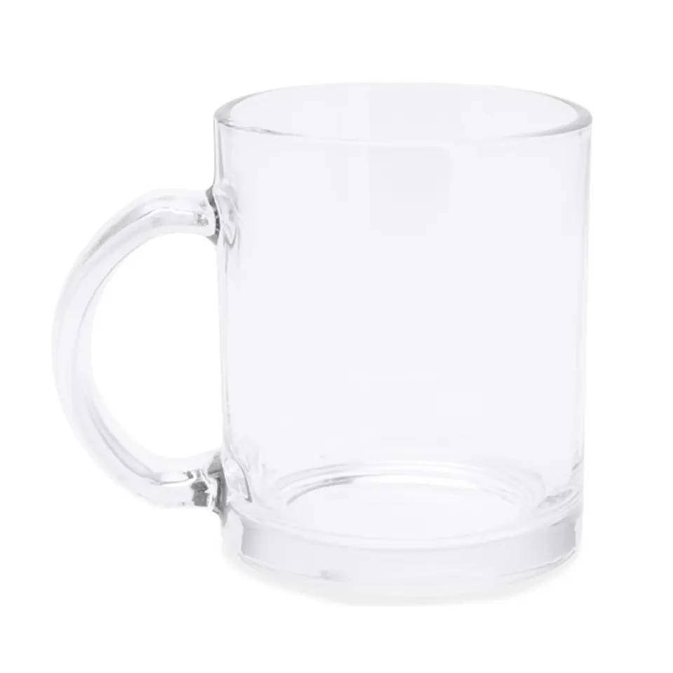 Taza de cristal personalizada