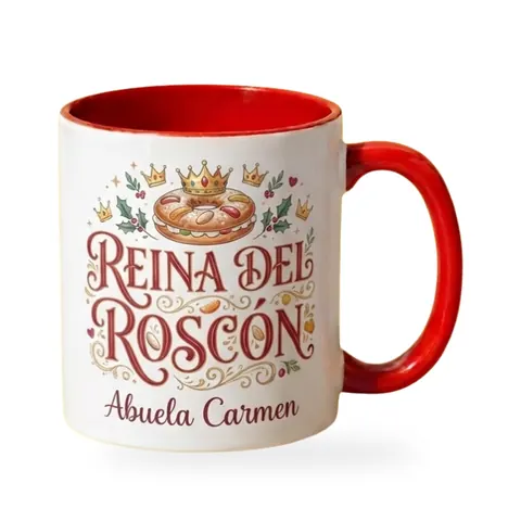 Taza navideña con nombre, foto 4