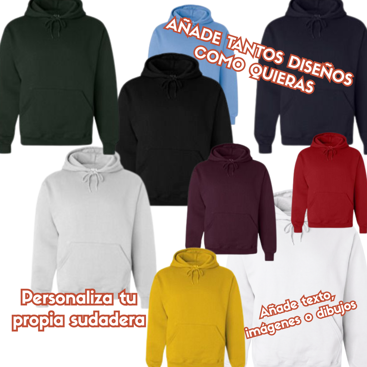 Sudadera personalizada