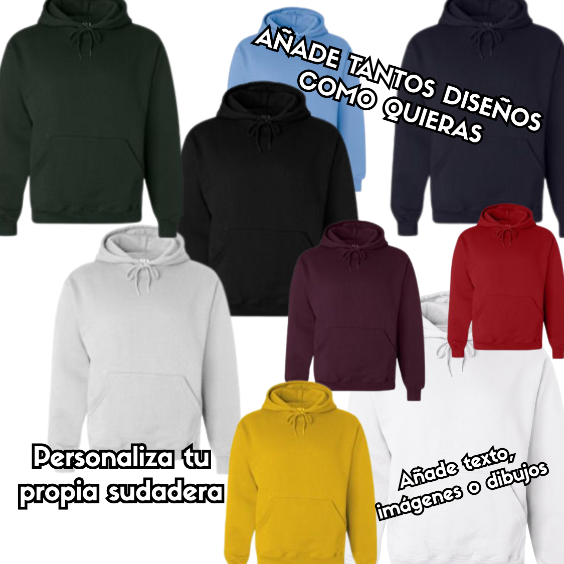 Sudadera personalizada