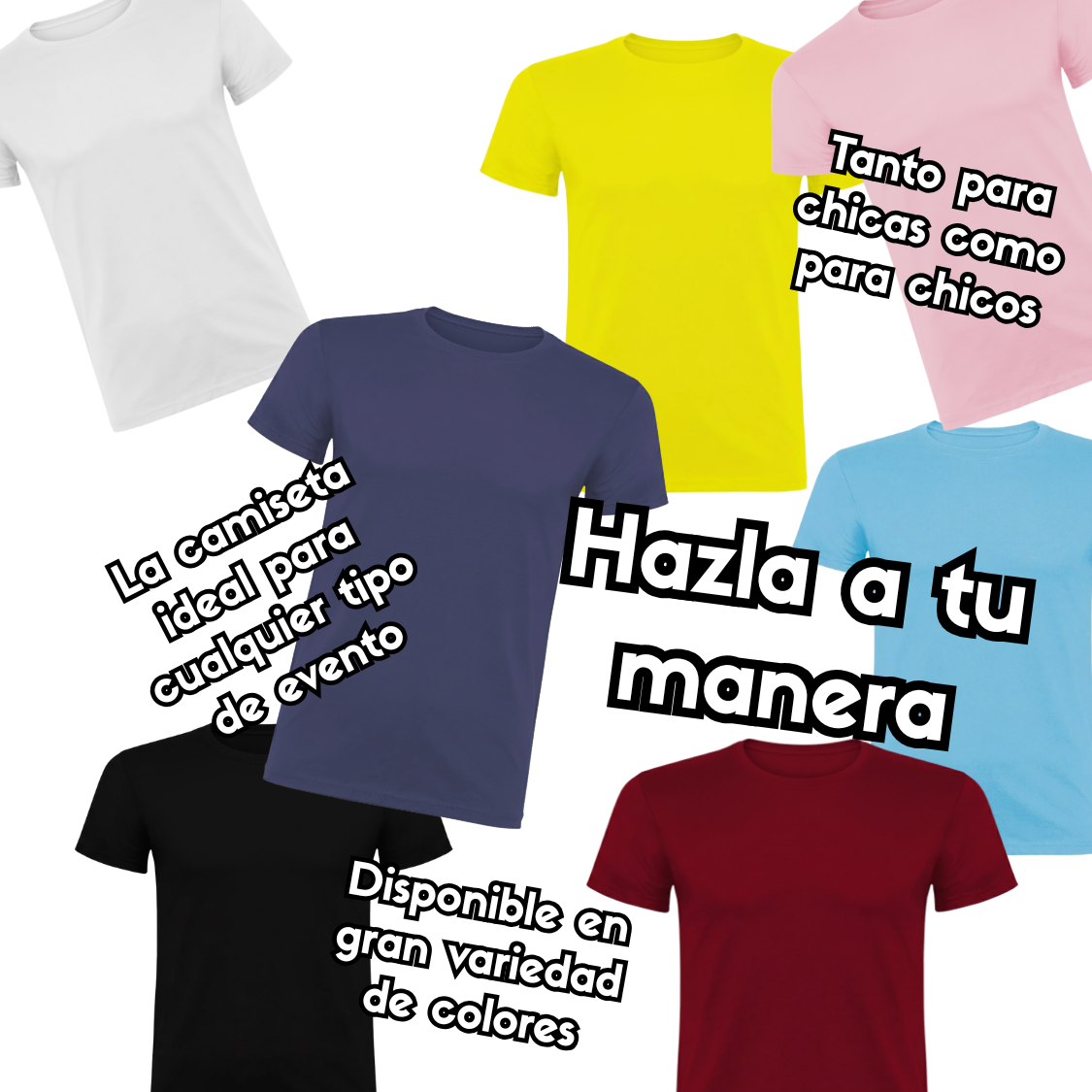 Camiseta de Manga Corta Unisex