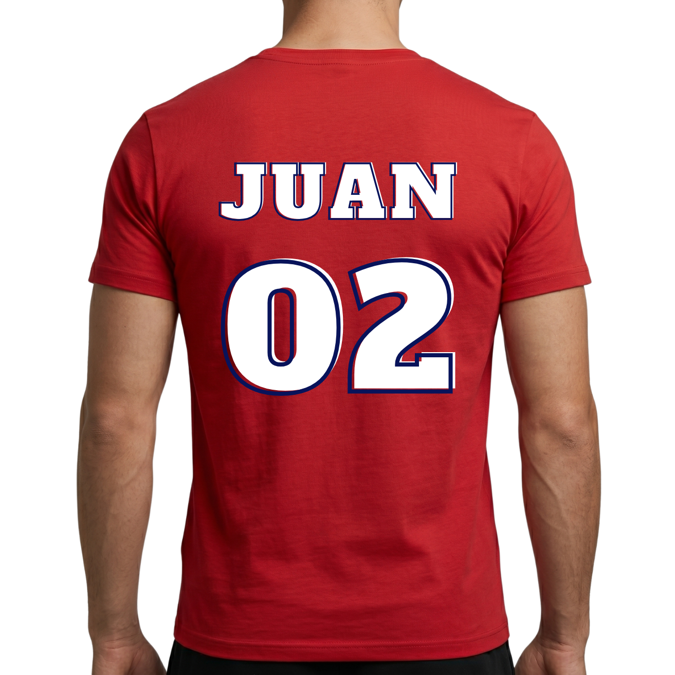 Camiseta de Fútbol Personalizada "La Roja Final"