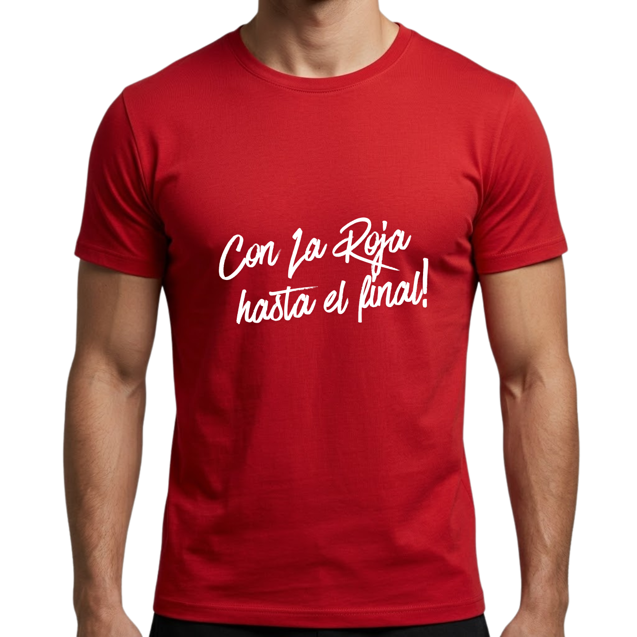 Camiseta de Fútbol Personalizada "La Roja Final"