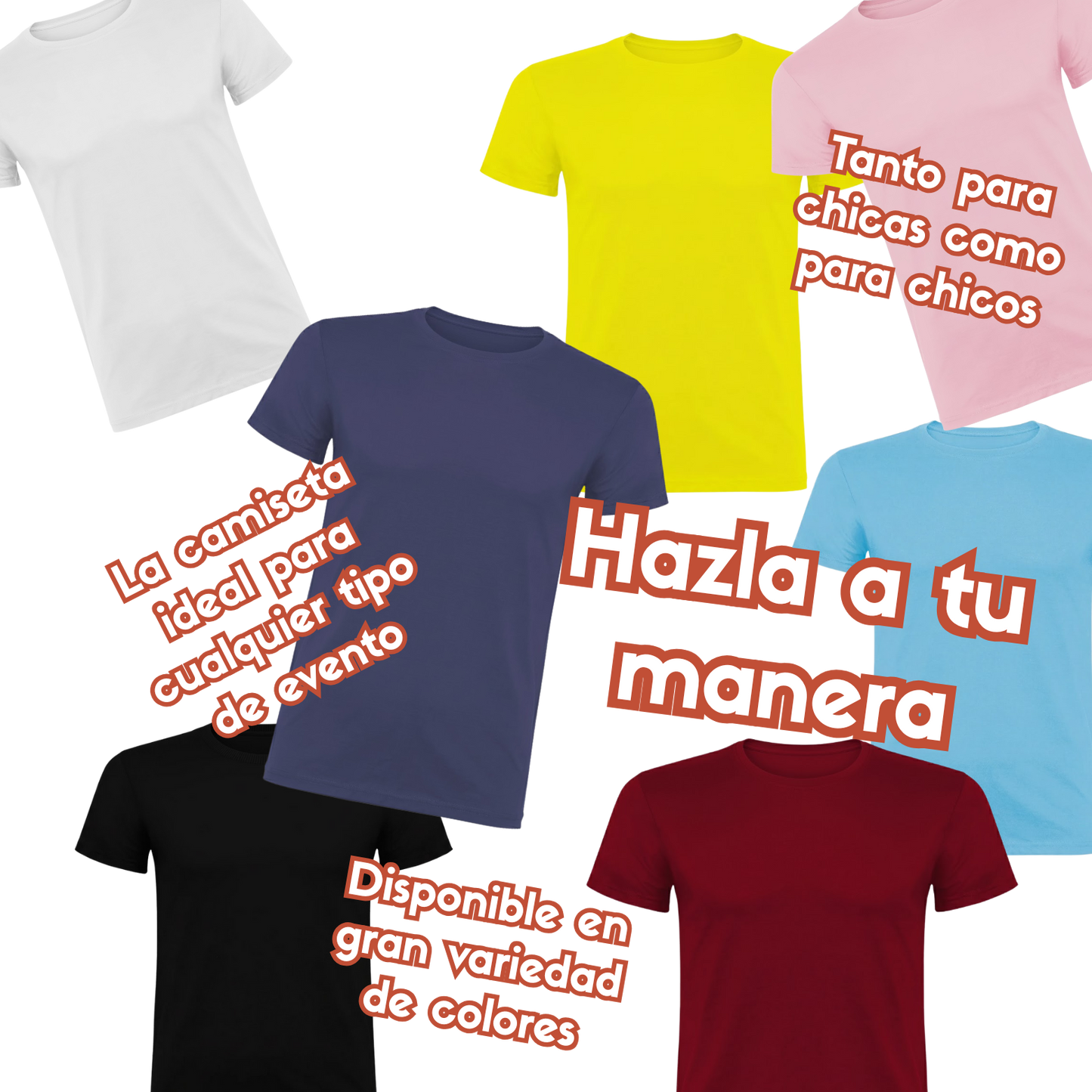 Camiseta de Manga Corta Unisex