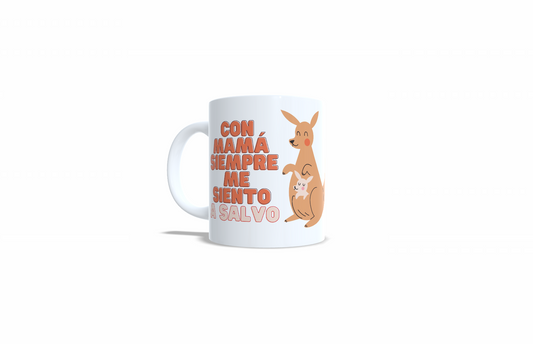 Con mamá siempre me siento a salvo 💕